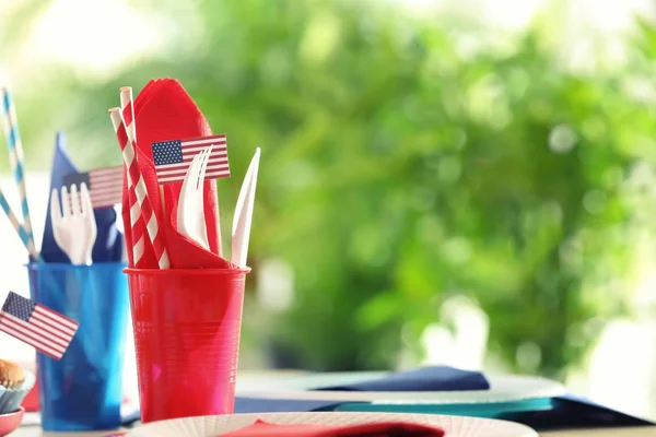 Beautiful table setting — Stock Photo, Image