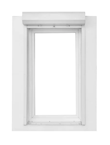 Fenster auf weißem Hintergrund — Stockfoto