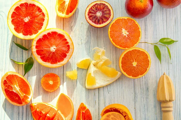 Composition with citrus fruits — Stock Photo, Image