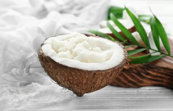 Aceite de coco fresco —  Fotos de Stock
