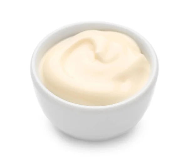 Deliciosa mayonesa en tazón — Foto de Stock