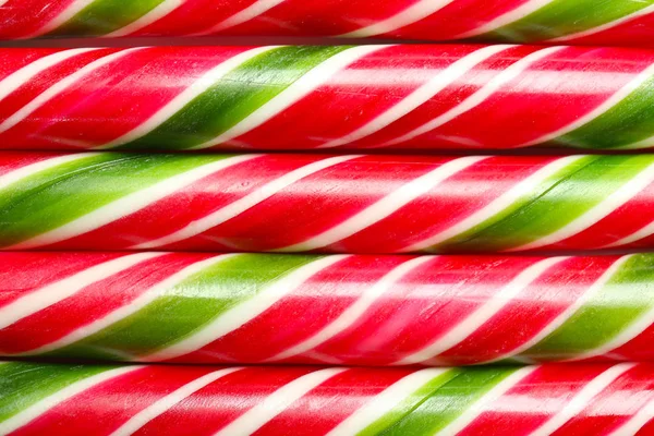 Christmas candy canes — Stock Photo, Image