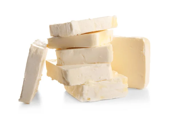 Deliciosos pedaços de manteiga — Fotografia de Stock