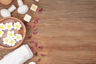 Güzel spa kompozisyonu