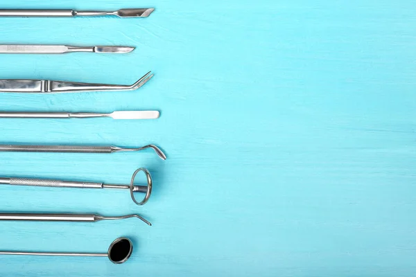 Set di strumenti dentisti — Foto Stock