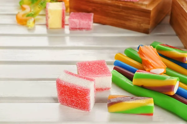 Tasty jelly candies — Stock Photo, Image