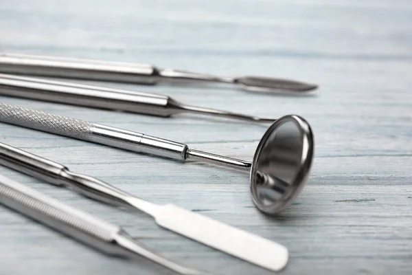 Conjunto de ferramentas odontológicas — Fotografia de Stock