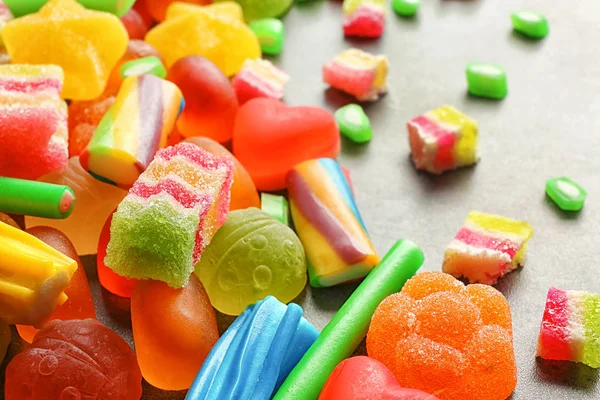 Cukierki galaretki smaczne — Zdjęcie stockowe