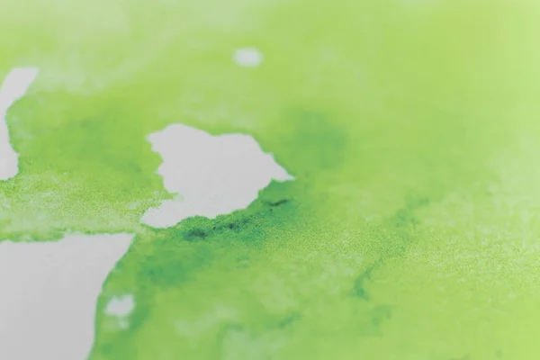 Green watercolor texture — Stock Photo, Image