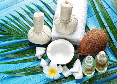 Güzel spa kompozisyonu