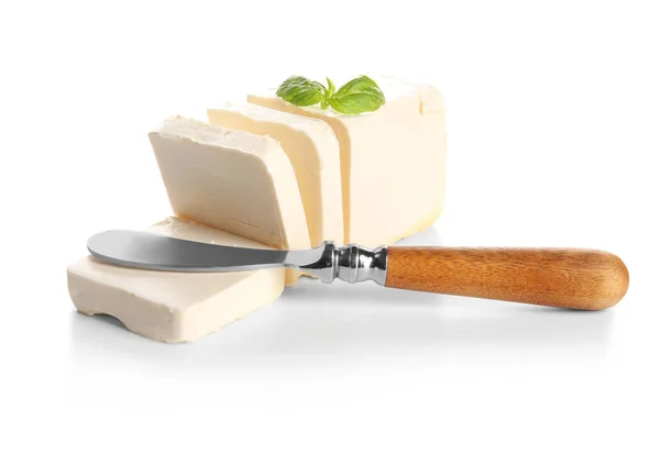 맛 있는 버터 조각 — 스톡 사진