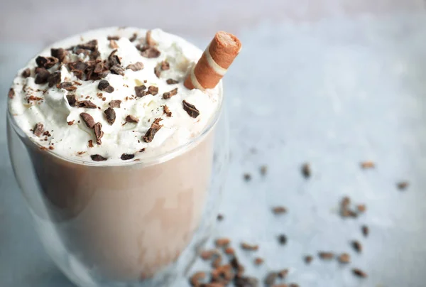 Delicious cocoa cocktail — Stock Photo, Image