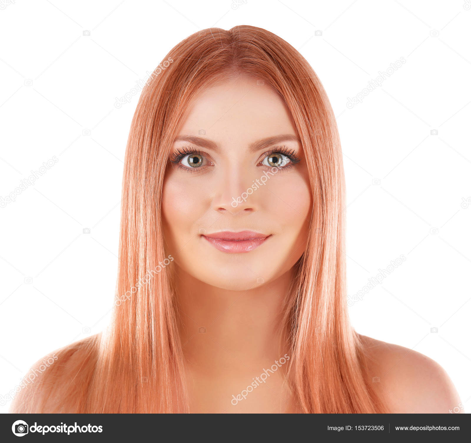 Young Woman With Strawberry Blonde Hair Stock Photo C Belchonock