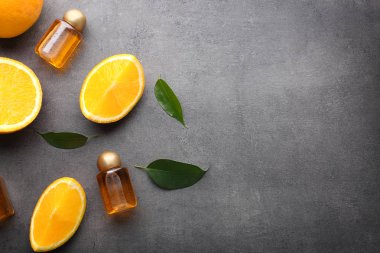 Parfüm şişe ile güzel kompozisyon