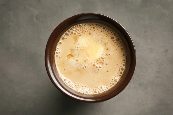 美味的奶油咖啡 — 图库照片