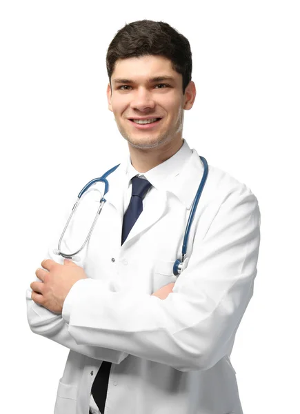 Handsome young doctor Royalty Free Stock Photos