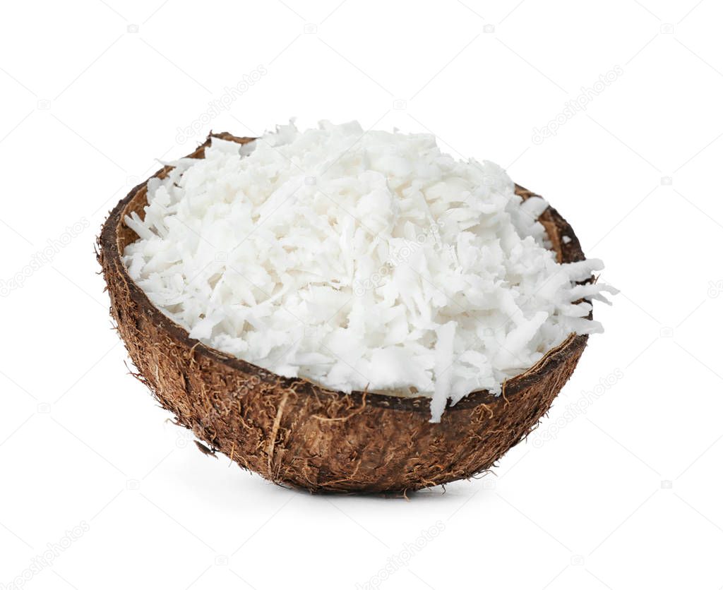 Grated coconut in shell  