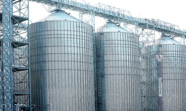 Modern tahıl asansörler 