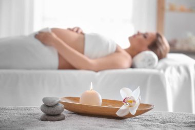 Güzel spa kompozisyonu 