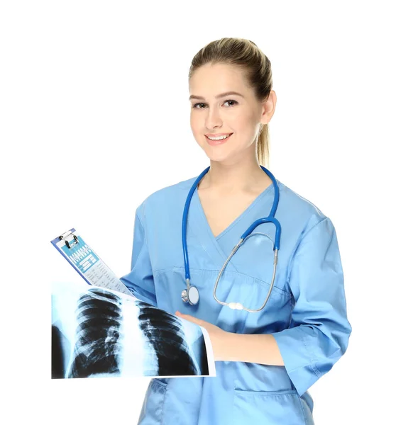 Young medical assistant — Stock Photo, Image