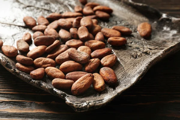 Fagioli di cacao aromatici — Foto Stock