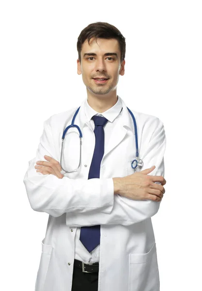 Bello giovane medico — Foto Stock