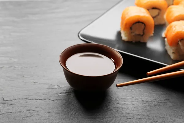 Tasty soy sauce — Stock Photo, Image