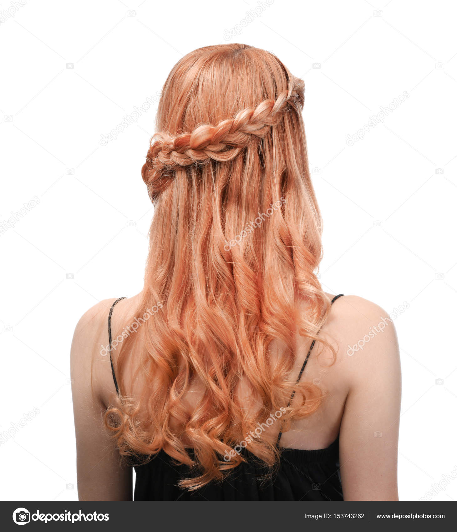 Woman With Strawberry Blonde Hair Stock Photo C Belchonock