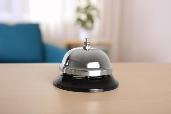 Silver service bell — Stock Photo, Image