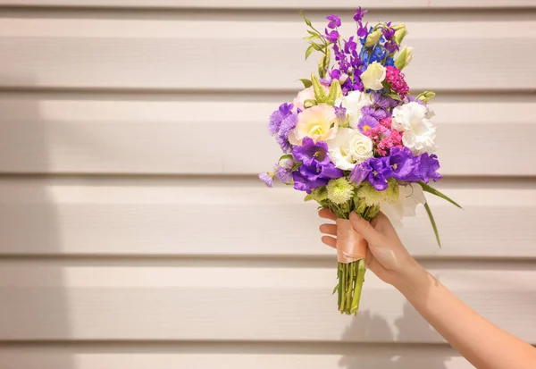 Ramo de flores de mano — Foto de Stock