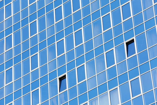 Building with tinted windows