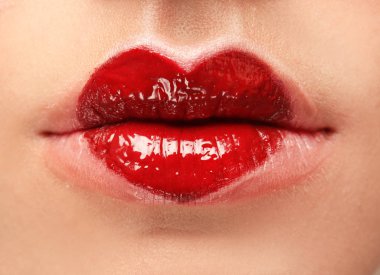 romantik Makyajlı kadın