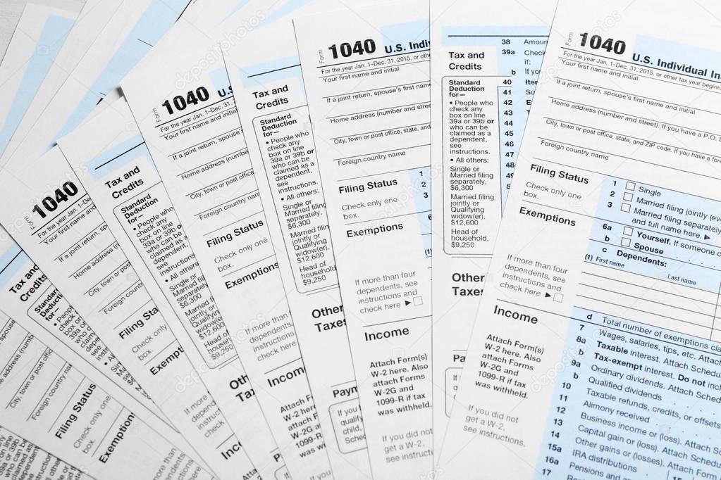 Individual Tax Return Forms