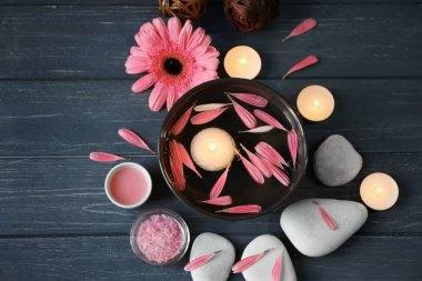 Güzel spa kompozisyonu