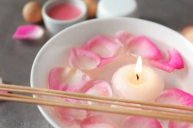 Güzel spa kompozisyonu