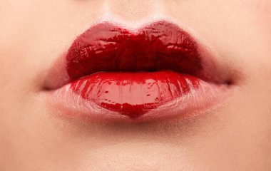 romantik Makyajlı kadın