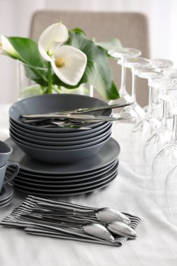 Restoranda masa ayarları