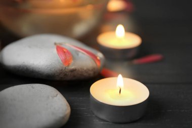 Güzel spa kompozisyonu