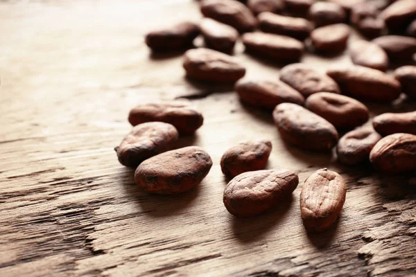 Aromatik kakao çekirdekleri — Stok fotoğraf