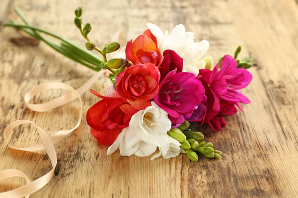 Beautiful freesia flowers — Stock Photo, Image