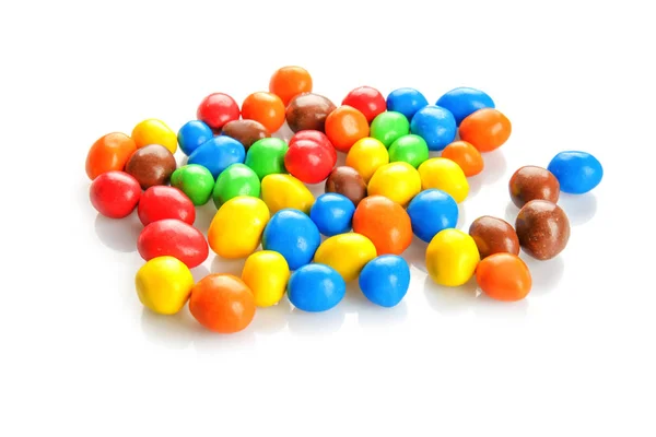 Leckere und bunte Bonbons mit — Stockfoto