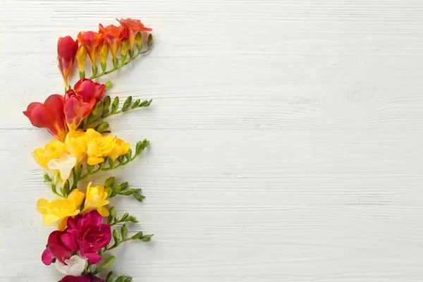 Vackra freesia blommor — Stockfoto