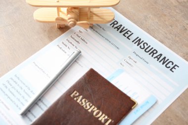 Boş seyahat sigorta formu 