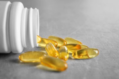 Balık yağı kapsülleri