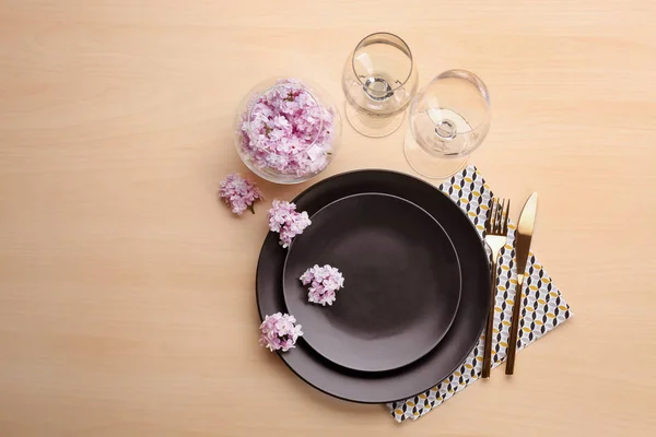 美しいお祝いテーブルの設定 — ストック写真