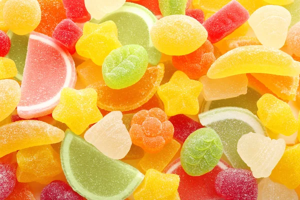 Colorful jelly candies — Stock Photo, Image