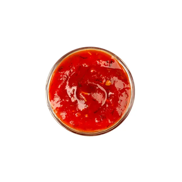 Ciotola di deliziosa salsa — Foto Stock