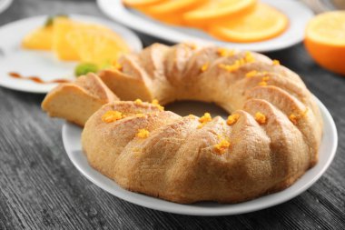 İştah açıcı narenciye kek