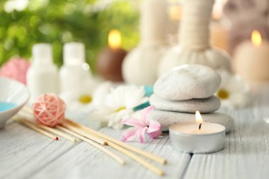 Güzel spa kompozisyonu 