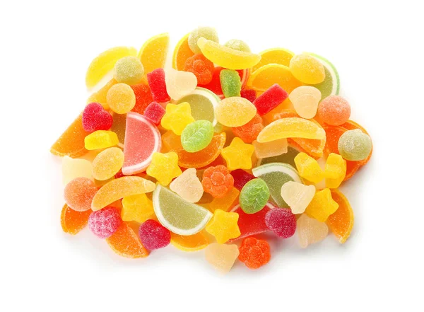 Caramelle colorate alla gelatina — Foto Stock